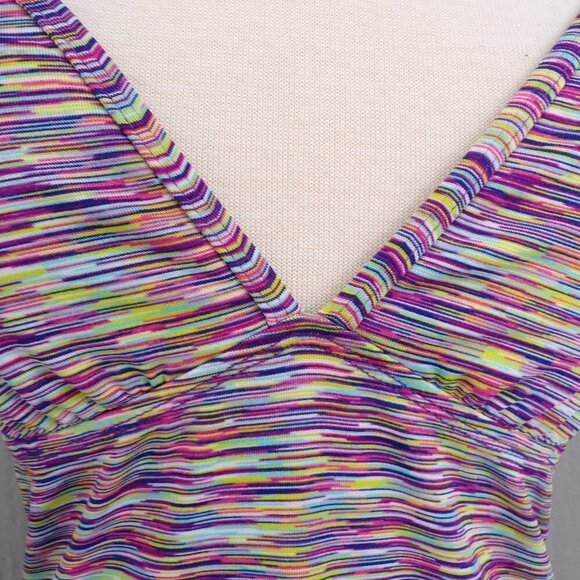 Athleta Women's Adjustable Cross Strap Casual Midi Dress - size M - Picture 3 of 10